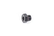 Radium Engineering 6AN ORB to 1/8NPT female fitting, showcasing metal fitting with threaded connections for automotive or racing applications.