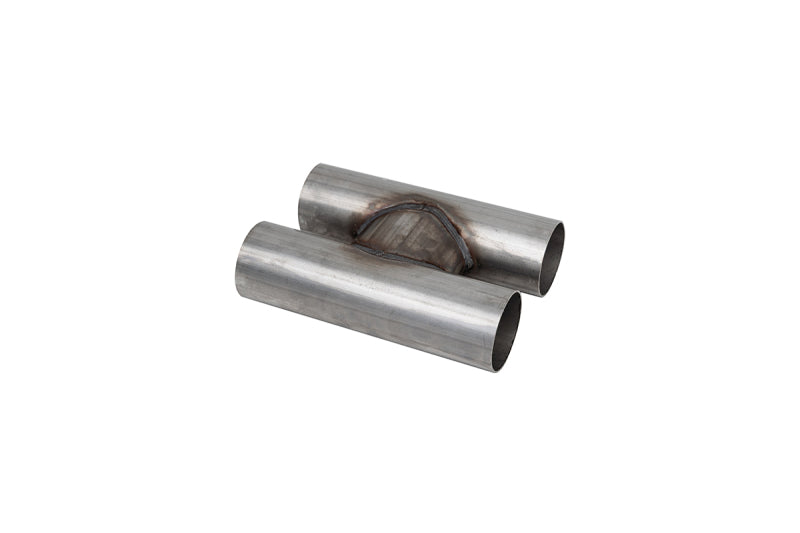 CORSA Performance Corsa PRO-Series 304SS X Pipe with 2.5-inch dual inlet and outlet, 8.5-inch length, stainless steel exhaust component.