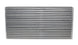 Vibrant air-to-air intercooler core, 25x12x3.5 inches, with aluminum fins and tube design for efficient cooling.