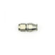 DeatschWerks 6AN female swivel straight hose end fitting with PTFE lining and olive insert, used for high-performance fuel or oil lines.
