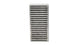 Vibrant intercooler core with 6-inch height, 11.8-inch width, and 3-inch depth, featuring a vibrant aluminum cooling fin design.