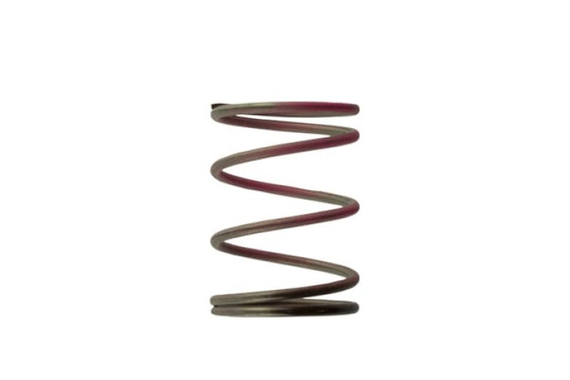 Turbosmart 2011 WG38/40/45 blow off valve accessory outer spring in brown and pink for 7 PSI boost pressure.