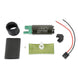 AEM 400 LPH high flow in-tank fuel pump kit with double barb fittings, ethanol compatible, shown installed in a vehicle tank