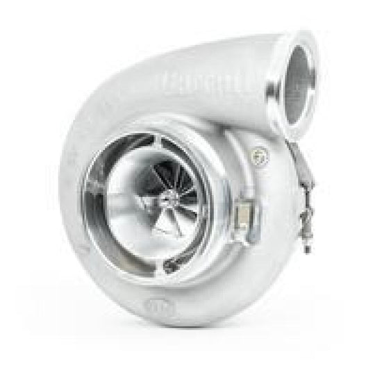 Garrett G-XRace GXR47-76 76/120mm Supercore assembly with turbine blades and housing, designed for turbochargers.