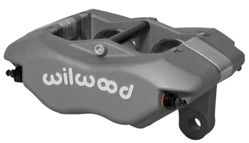 Wilwood forged narrow Dynalite brake caliper with 3.50-inch mount, 1.38-inch pistons, and 1.00-inch disc for performance braking.