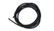 Vibrant black silicone vacuum hose, 5/32 inch (4mm) inner diameter, 50 feet length, flexible and durable for automotive use