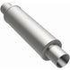 MagnaFlow Mag SS muffler with 14x4x4 inch body and 2.5x2.5 inch inlet/outlet pipes, stainless steel construction, on a plain background.