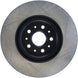 StopTech Sport Slot front right brake rotor for 2016-2018 Cadillac CT6, slotted brake disc for enhanced stopping performance.