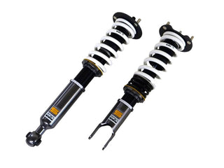HKS Hipermax S FD3S coilover suspension kit with adjustable shocks and springs for Mazda RX-7 FD3S sports car.