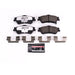 PowerStop Z26 Extreme Street rear brake pads with hardware for Chevrolet Caprice 2011-2017, performance brake replacement.