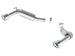 Borla axle back exhaust for 2014-2015 Camaro SS 6.2L V8 with single split rear Rr exit, rear section only.
