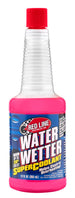 Red Line Water Wetter coolant in a 12oz bottle, designed to improve engine cooling and performance.