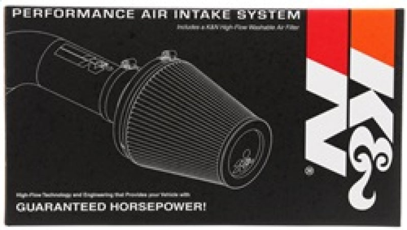 K&N Engineering Chevy Camaro 6.2L V8 AirCharger cold air intake system installed in engine bay