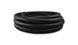 Vibrant Black Nylon Braided Flex Hose with PTFE liner, 20FT long, durable automotive fluid transfer hose.