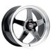 Weld S104 18x9.5 Ventura cast wheel in gloss black with 5x120.65 bolt pattern, ET50 offset, and 70.3mm center bore.