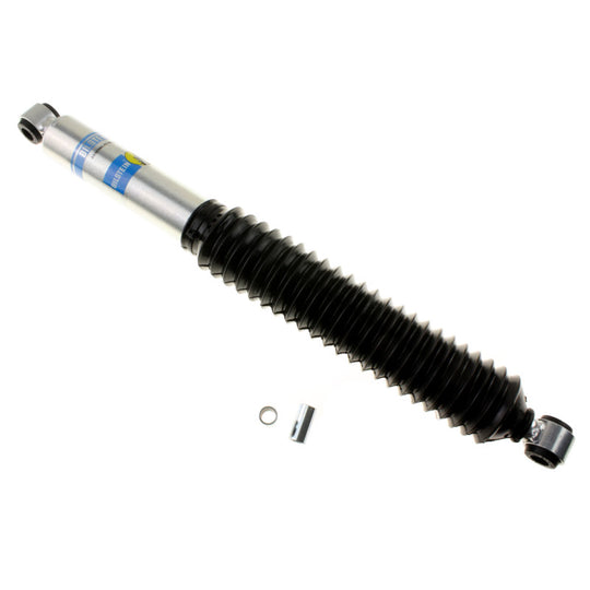 Bilstein 5125 Series KBOA lifted truck shock absorber, 216.5mm, showing the durable metal body and mounting components.