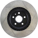 StopTech Power Slot front right slotted brake rotor for 2009 Pontiac G8 GXP and Camaro SS 8-cylinder vehicles.
