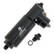 Aeromotive universal fuel filter and EFI regulator combo with 10-micron filter and AN-06 flare fittings for fuel systems.