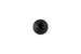Turbosmart 10um 10AN inline fuel filter in black, showing the compact cylindrical design with inlet and outlet ports for automotive fuel systems.