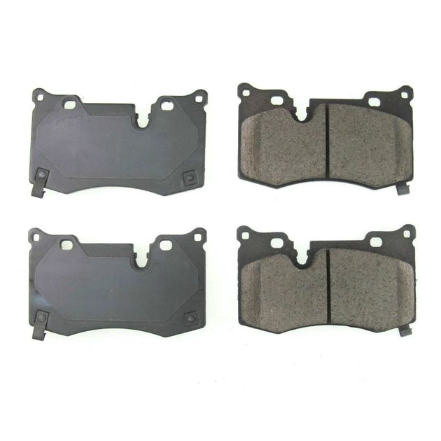 PowerStop Z16 Evolution ceramic brake pads for 2020 Chevrolet Corvette rear OE brake system, shown in the image.