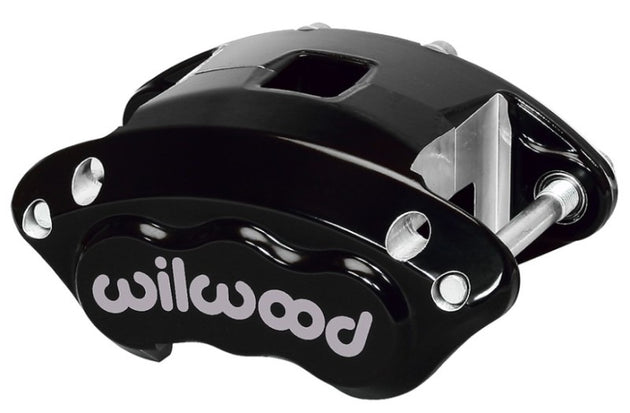 Wilwood black performance brake caliper with 2.50-inch piston and 1.04-inch disc for car braking systems