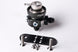 Radium Engineering fuel pressure regulator with Bosch 3 bar regulator, shown mounted with hoses and fittings for automotive fuel systems.