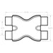 MagnaFlow Smooth Trans X 3/3 X 14 SS stainless steel exhaust pipe X pipe for vehicle exhaust systems