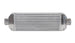 Vibrant air-to-air intercooler core with end tanks, 18x6.5x3.25 inches, featuring 2.5-inch in/out ports, designed for high-performance cooling.