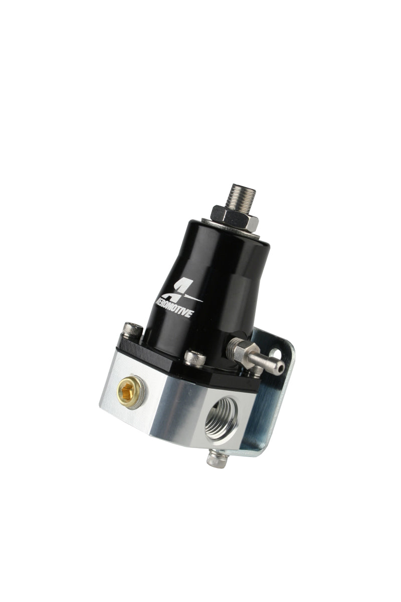 Aeromotive fuel pressure regulator and fitting kit with hoses and gauge for automotive performance applications