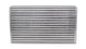 Vibrant intercooler core measuring 17.75x9.85x3.5 inches, showcasing its vibrant metal fins and core structure for turbocharged engines.