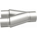 MagnaFlow Y Pipe, smooth transition, 2.5/3 inch diameter, 10-inch length, aluminum construction, designed for exhaust systems.