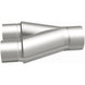 MagnaFlow Y Pipe, smooth transition, 2.5/3 inch diameter, 10-inch length, aluminum construction, designed for exhaust systems.