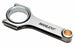 Manley Performance Chevy LS-1 6.125-inch H-beam connecting rod with ARP 2000 bolts for small block V8 engine.