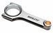 Manley Performance Chevy LS-1 6.125-inch H-beam connecting rod with ARP 2000 bolts for small block V8 engine.