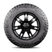 Mickey Thompson Baja Boss A/T tire mounted on 18-inch wheel, featuring rugged tread for on-road UTV and SUV performance.