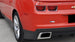 CORSA Performance Catback exhaust for 2011-2013 Chevrolet Camaro SS 6.2L V8 manual, shows pipes and factory bezels without tips.