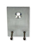 Innovate Motorsports aluminum MAC solenoid bracket for boost controllers with screws, designed for vehicle performance upgrades.