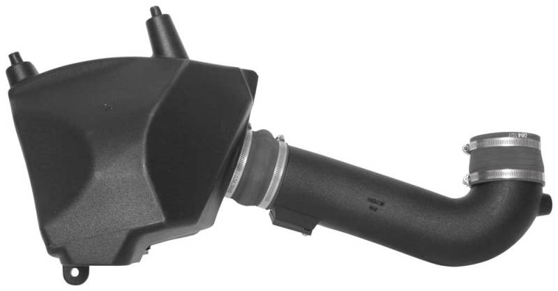 K&N Engineering cold air intake system for 2019 Chevrolet and GMC 1500 V8-5.3/6.2L engine, showing the performance air filter and intake tube.