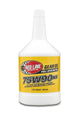 Red Line 75W90NS gear oil quart container with colorful label, designed for automotive gear lubrication.
