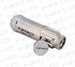 NRG 700 Series M12 x 1.25 steel lug nut set with dust caps, locks, and lock socket in silver, includes 21 pieces.