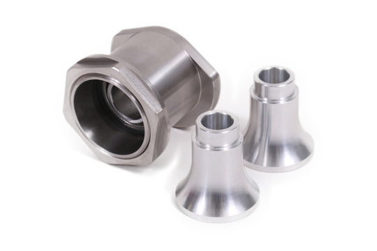 BMR Suspension Ford Mustang 8.8-inch differential bearing kit with stainless steel spherical bushings for improved performance