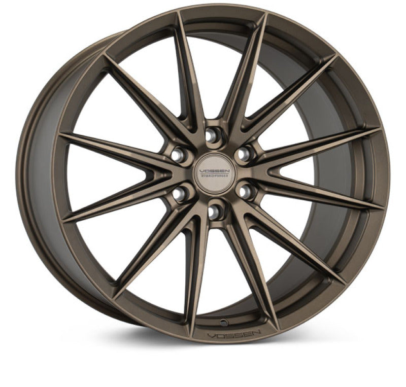 Vossen HFX-2 22-inch forged wheel with deep face design in Terra Bronze, 6x139.7 bolt pattern, ET20 offset, 106.1 bore