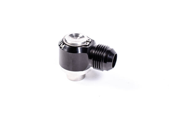 Radium Engineering S14/S15 RB25DET/SR20DET 10AN press-in valve cover banjo fitting on intake port, automotive engine part
