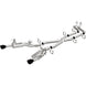 Magnaflow 26+ Dodge Charger 3.0L SPEQ Cat-Back Exhaust System showing polished stainless steel piping and mufflers.