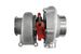 Turbosmart Water Cooled 6870 T4 Turbocharger with 0.82AR externally wastegated Kompact TS-2 model, shown in close-up.