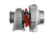 Turbosmart Water Cooled 6870 T4 Turbocharger with 0.82AR externally wastegated Kompact TS-2 model, shown in close-up.