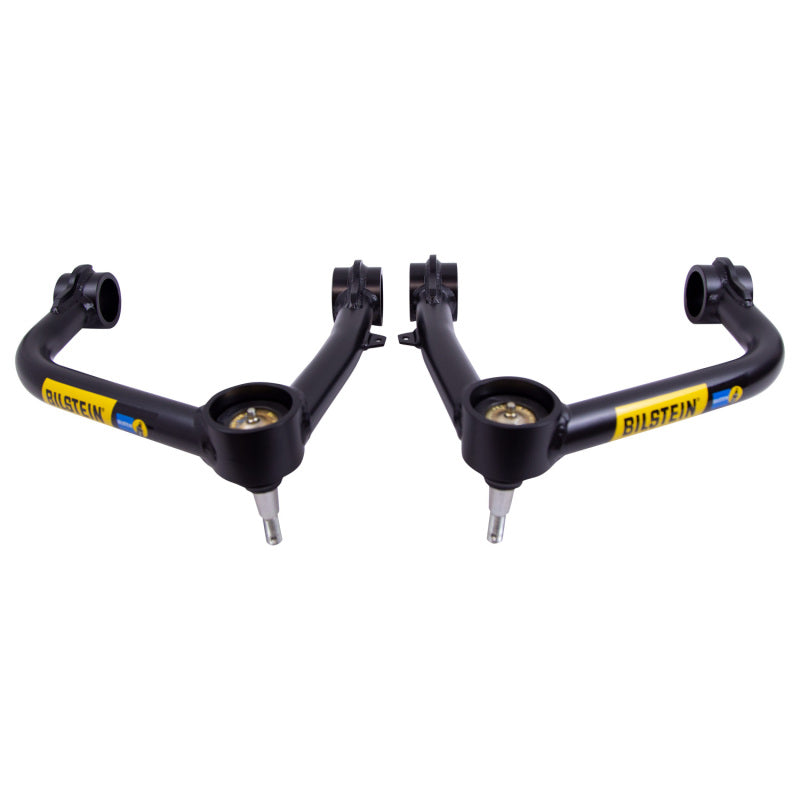 Bilstein front upper control arm kit for 2019-2021 Chevrolet Silverado 1500, showing the durable control arms.