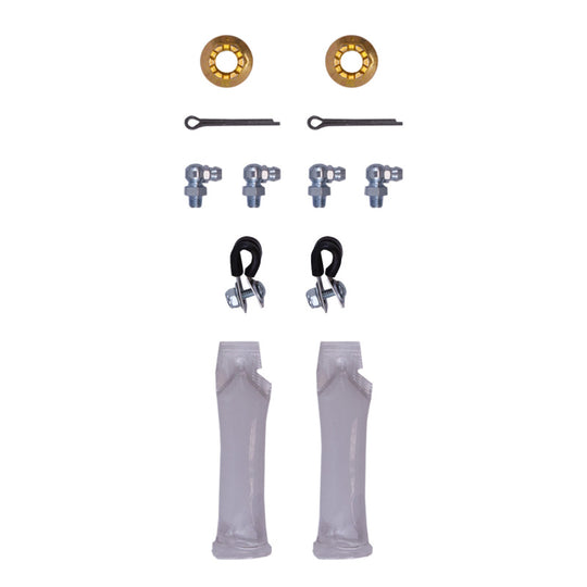 Bilstein GM 1500 upper control arm kit with durable metal arms and bushings for improved suspension performance.