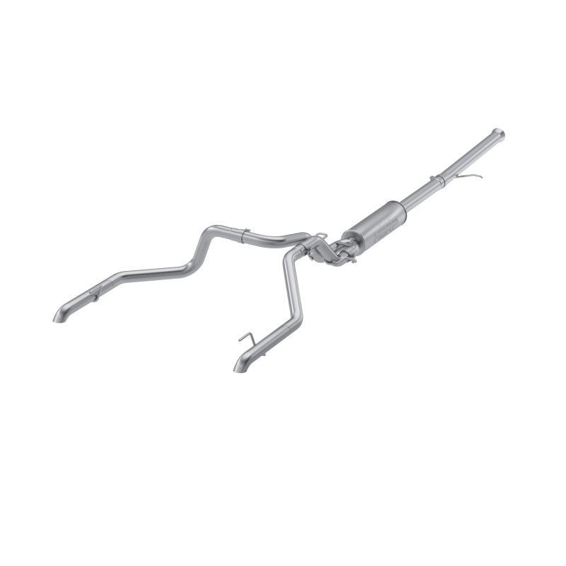 MBRP catback exhaust system for 2022-2023 Chevrolet and GMC Silverado Sierra ZR2 AT4X 6.2L, 2.5in turn down, 3in pipe