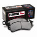 Hawk Performance Wilwood Superlite HT-10 racing brake pads showing the black brake pad with Hawk branding for high-performance vehicle braking.